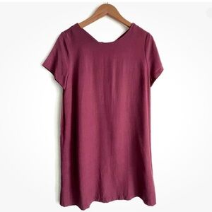 Rokoko NWT Elegant Mauve Mini Dress size large